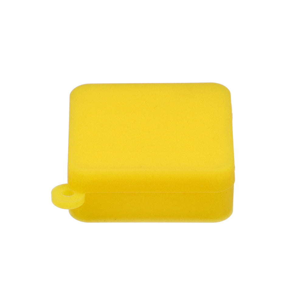 Silicone Square Keychain Container