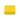 Close-up front view of a bright yellow DankStop Silicone Square Keychain Container against a white background, showing its rounded corners and small loop.
