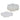A top-down view of the Silicone Cloud Container, showcasing its rounded, cloud-like shape and matte finish.