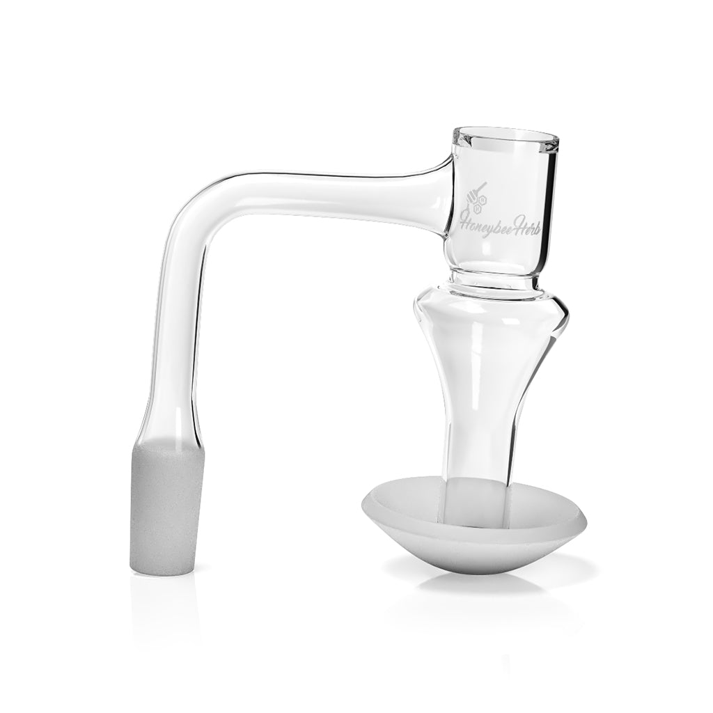 Honeysuckle Nectar Beehive Quartz Banger 90° Black Line