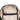 Front view of the open The Shorty - Smell Proof Mini Backpack, revealing its interior lining and compact size.