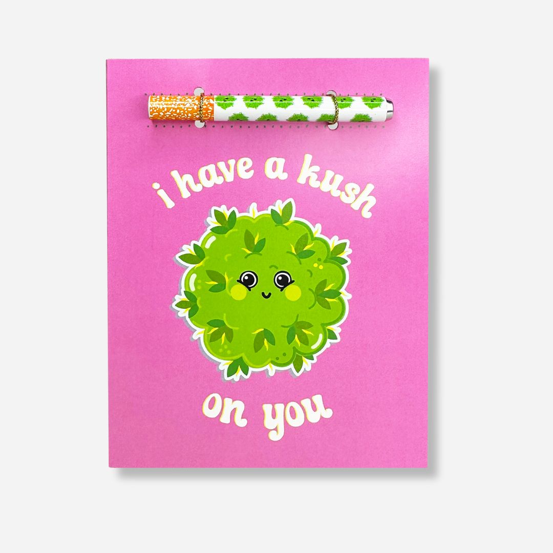 Kush on You Greeting Card