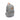 Front view of The Explorer - Smell Proof Backpack, a gray, zippered bag angled slightly against a plain white background.