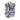 Front view of The Drifter - Smell Proof Rolltop Backpack, displaying a purple and gray patterned rolltop design.