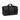 Front view of The Continental - Smell Proof Large Duffle, a black duffle bag with a zippered closure and carrying handles.