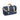The Weekender - Smell Proof Medium Duffle appears in a studio shot, angled slightly from above, showing its dark blue fabric and carrying handles.