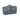 A three-quarter view showcases The Weekender - Smell Proof Medium Duffle in a dark blue canvas material, with a sturdy handle and shoulder strap.