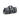 Angled front view of the gray Revelry Supply The Overnighter - Smell Proof Small Duffle on a white background showing black webbing straps, shoulder strap, and diamond logo.