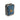 Front view of The Pipe Kit - Smell Proof Kit, a zippered, dark blue pouch with a handle, angled slightly on a plain background.