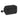 Front view of the black The Stowaway - Smell Proof Toiletry Kit, showcasing its zippered closure and compact, rectangular shape.