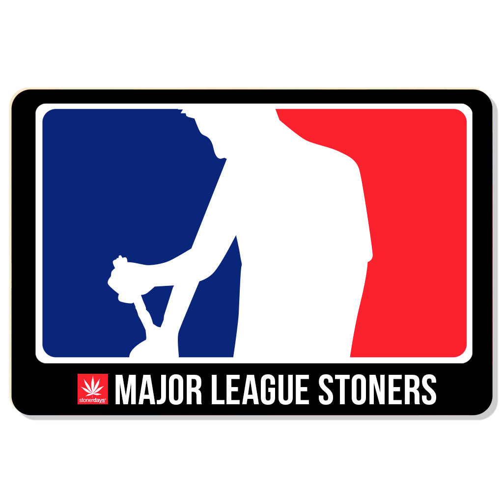 Major League Stoners Rectangle Dab Mat