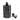 Front view of the Electro Barrel E-Rig, a sleek, black electronic dab rig with a rounded barrel shape and illuminated power button.