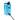 Front view of the Electro Barrel E-Rig, showcasing its cylindrical blue body and attached power cable.