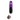 A close-up, angled view of the Booster Extract Vaporizer, showcasing its purple finish and sleek, modern design.