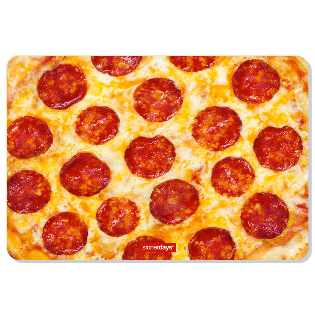 Pizza Rectangle Dab Mat