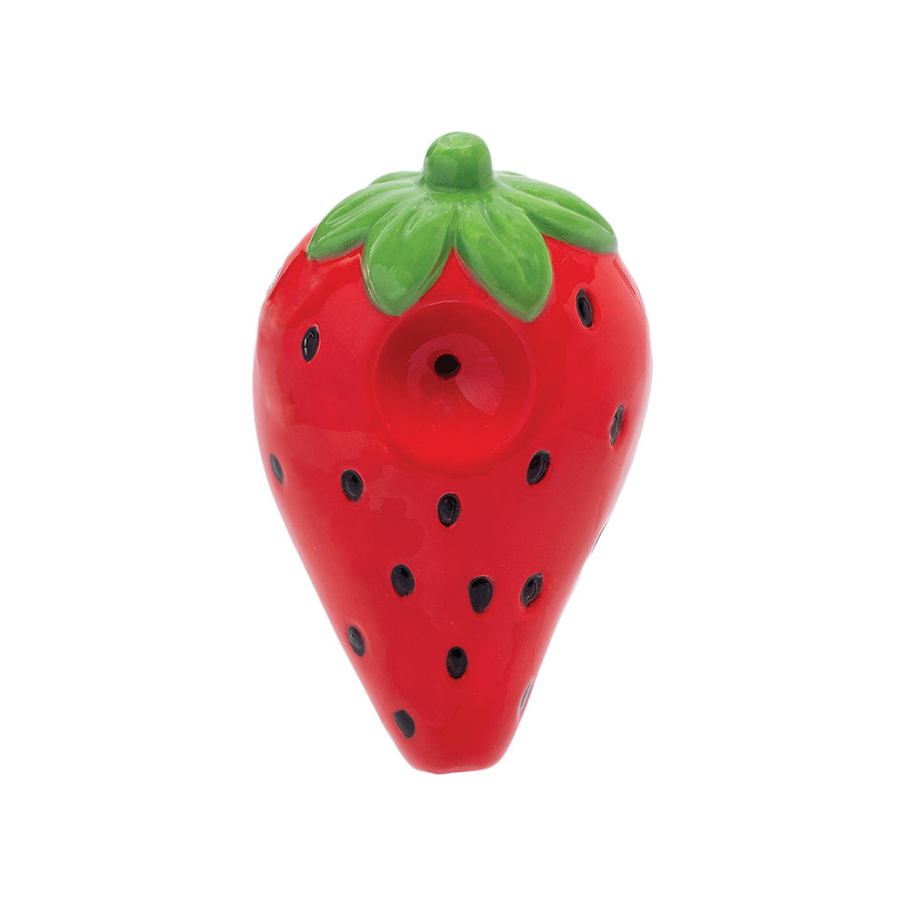 Strawberry Ceramic Hand Pipe