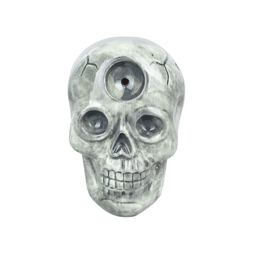 Skull Ceramic Hand Pipe