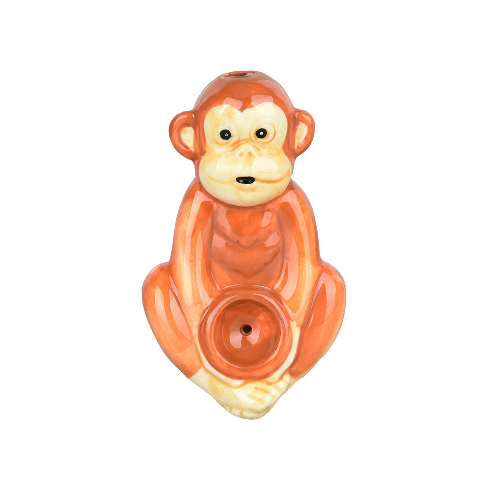 Monkey Ceramic Hand Pipe