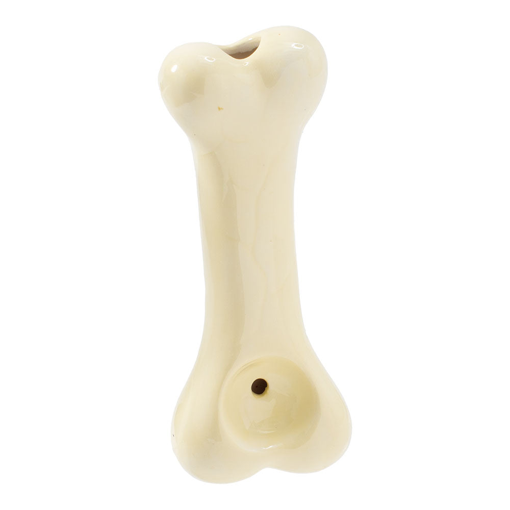 Dog Bone Ceramic Hand Pipe