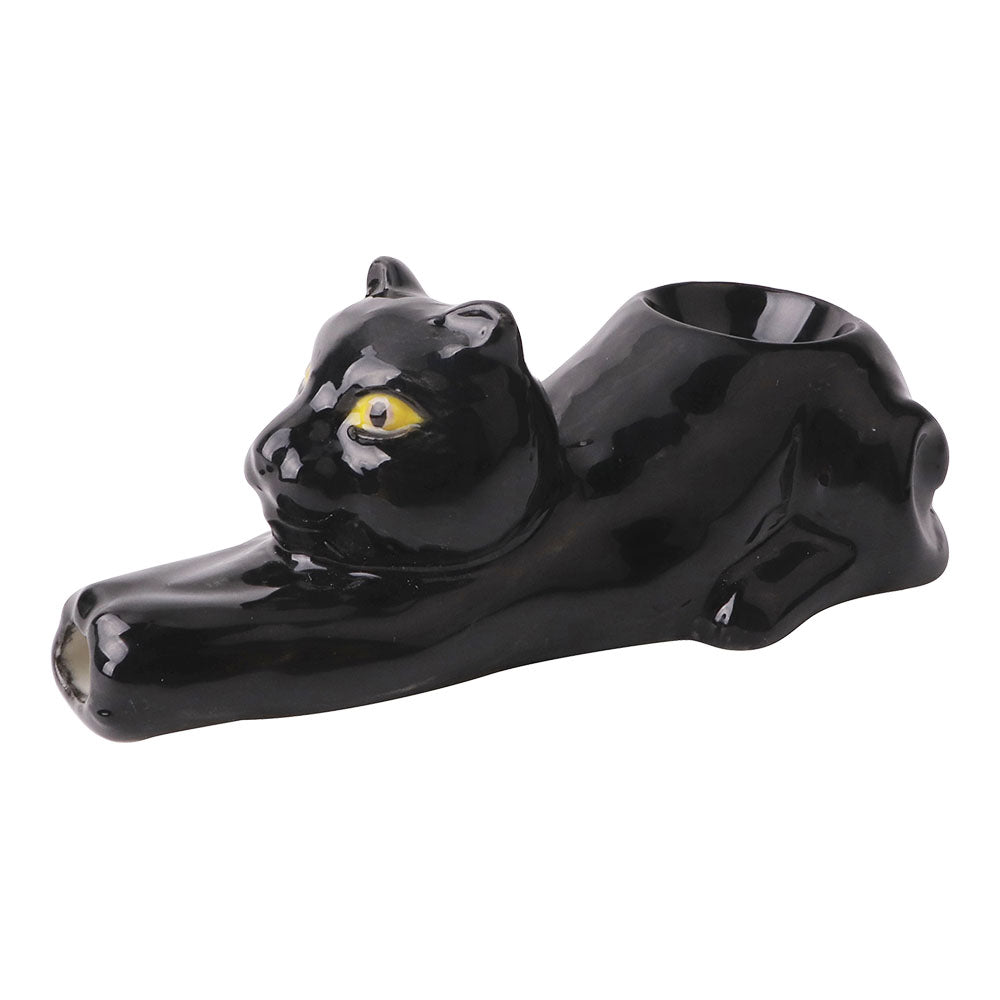 Black Cat Ceramic Pipe