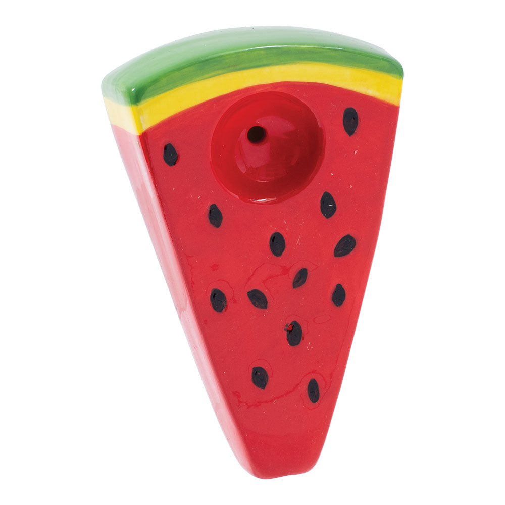 Watermelon Slice Ceramic Pipe