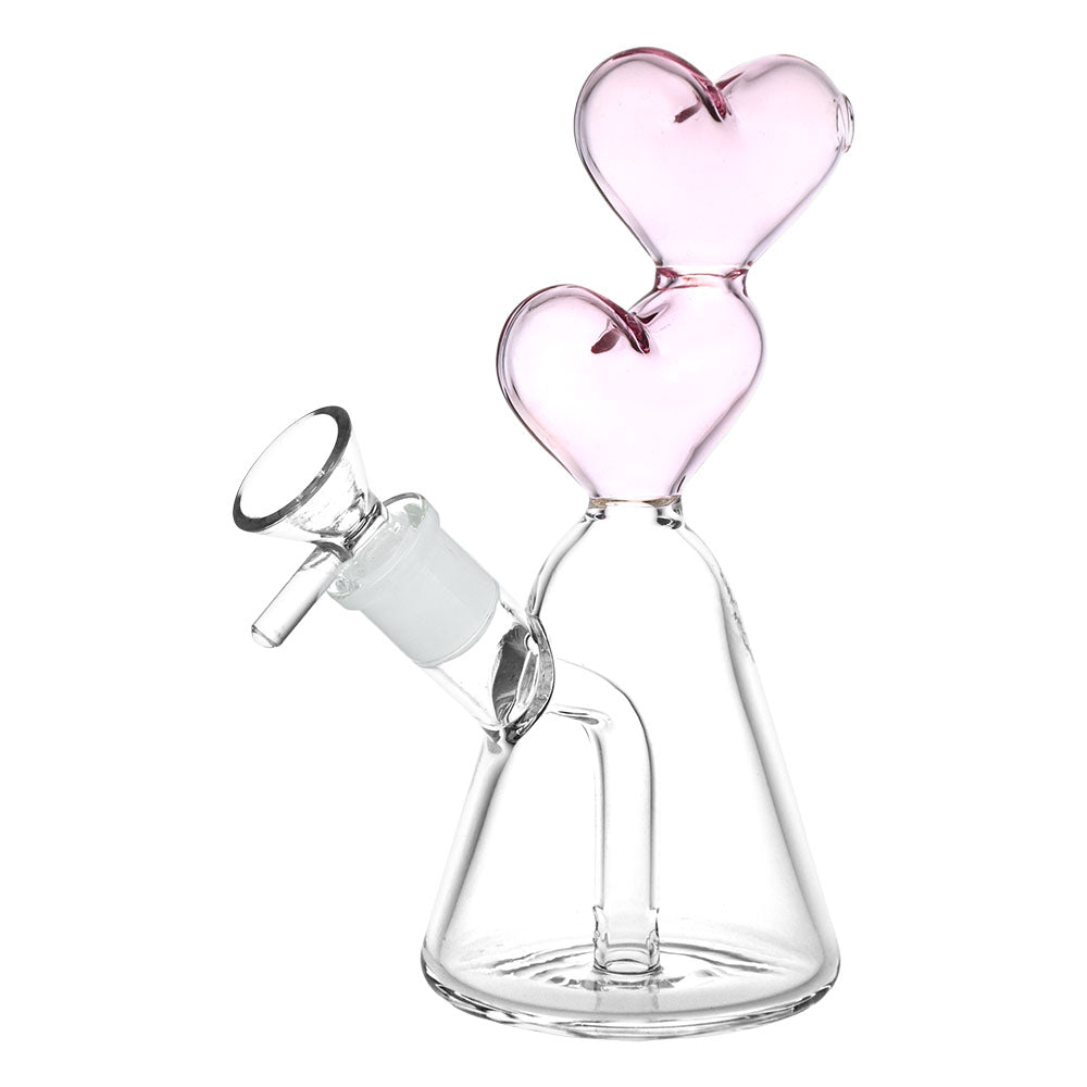 DankStop Hearts Converge Glass Bong