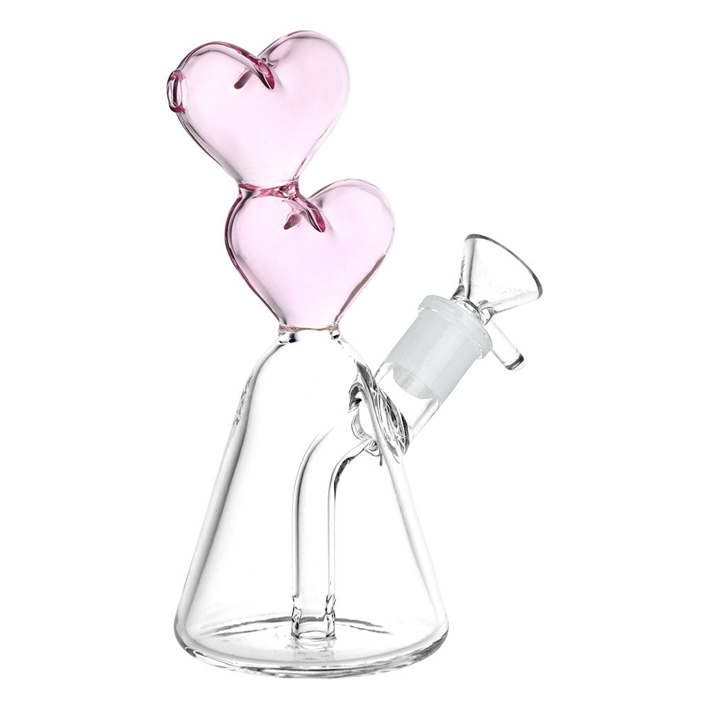 DankStop Hearts Converge Glass Bong