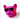 Front view of the French Bulldog Grinder, a pink ceramic grinder shaped like a dog’s head, with a smooth, modern design.