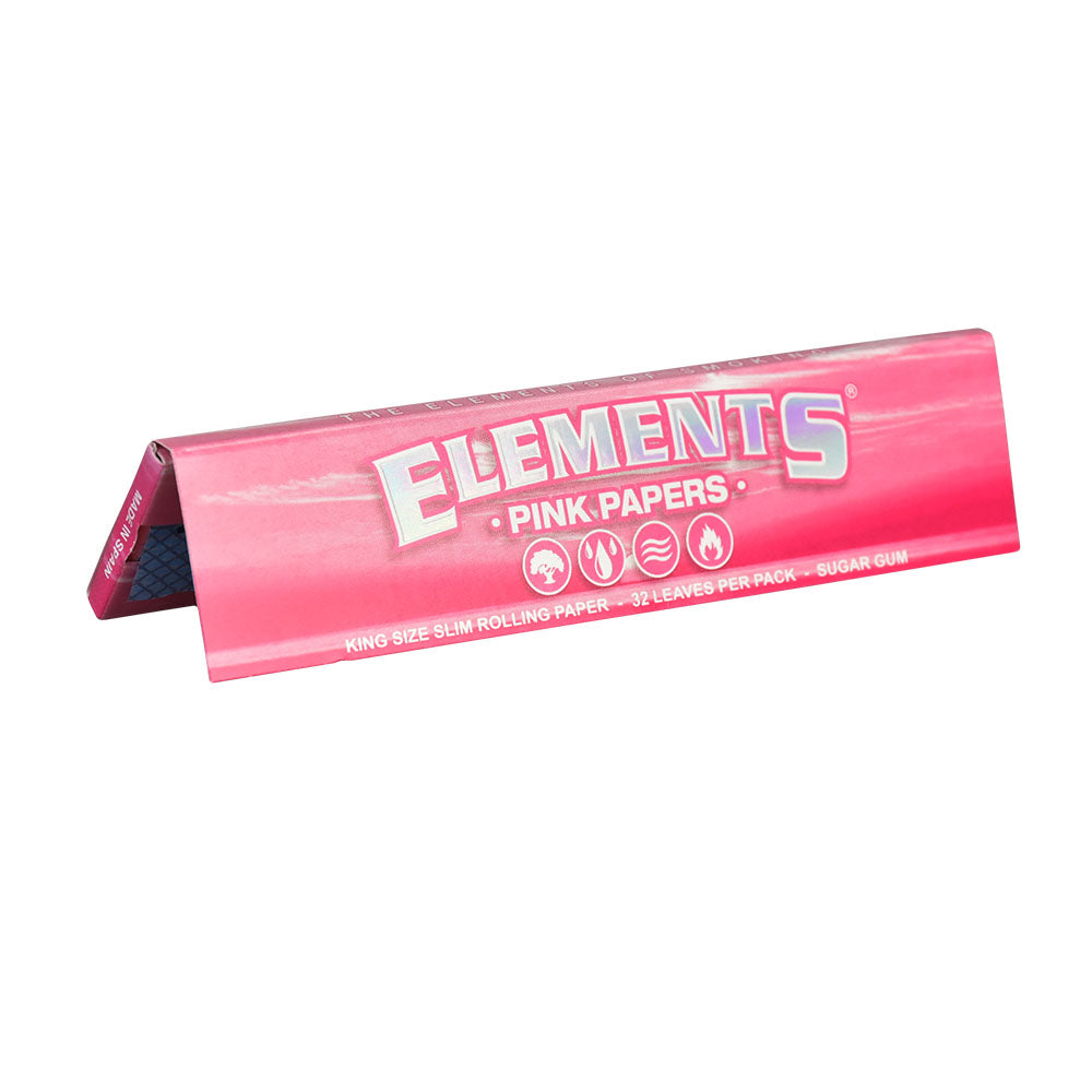 Pink King Size Slim Rolling Papers