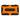 Front view of the Tuff-Weigh Digital Mini Scale, a compact orange and black device with a closed lid.