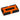 A close-up shows the black and orange Tuff-Weigh Digital Mini Scale angled slightly, displaying its compact design.