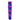 Front view of the Silicone Ice Pop Mold with Lid, a colorful, cylindrical shape with a fitted lid against a white background.