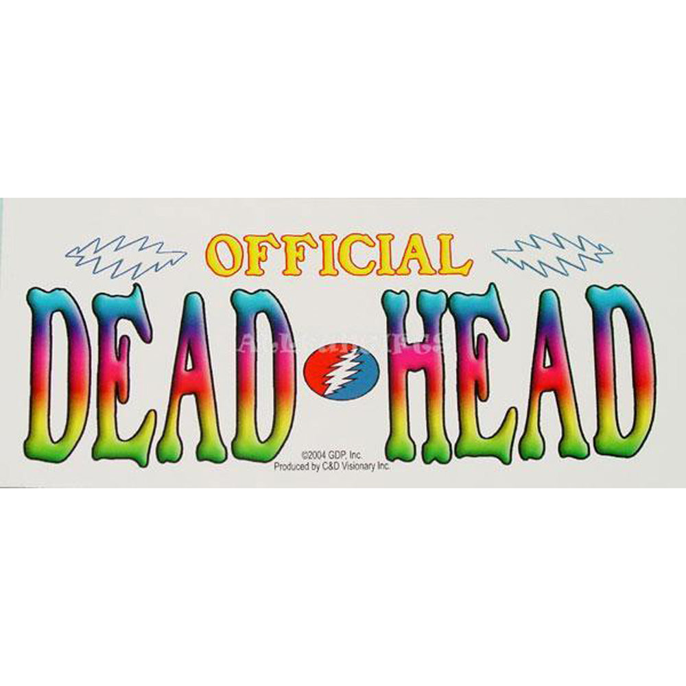 Official Dead Head Sticker