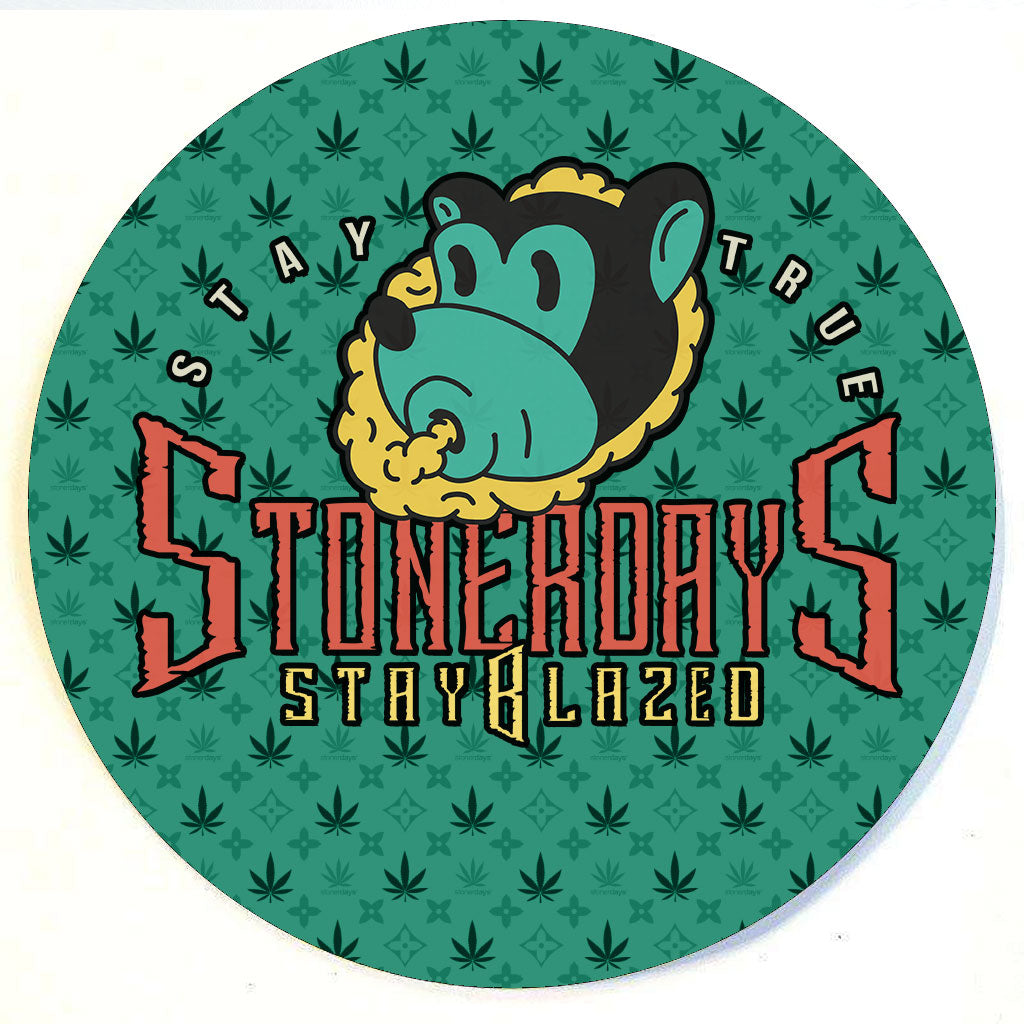 Stay True Bear Dab Mat