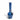 Front view of the Limited Edition Tommy Chong Chill Bong, a patterned glass piece casting a soft shadow on a neutral background.