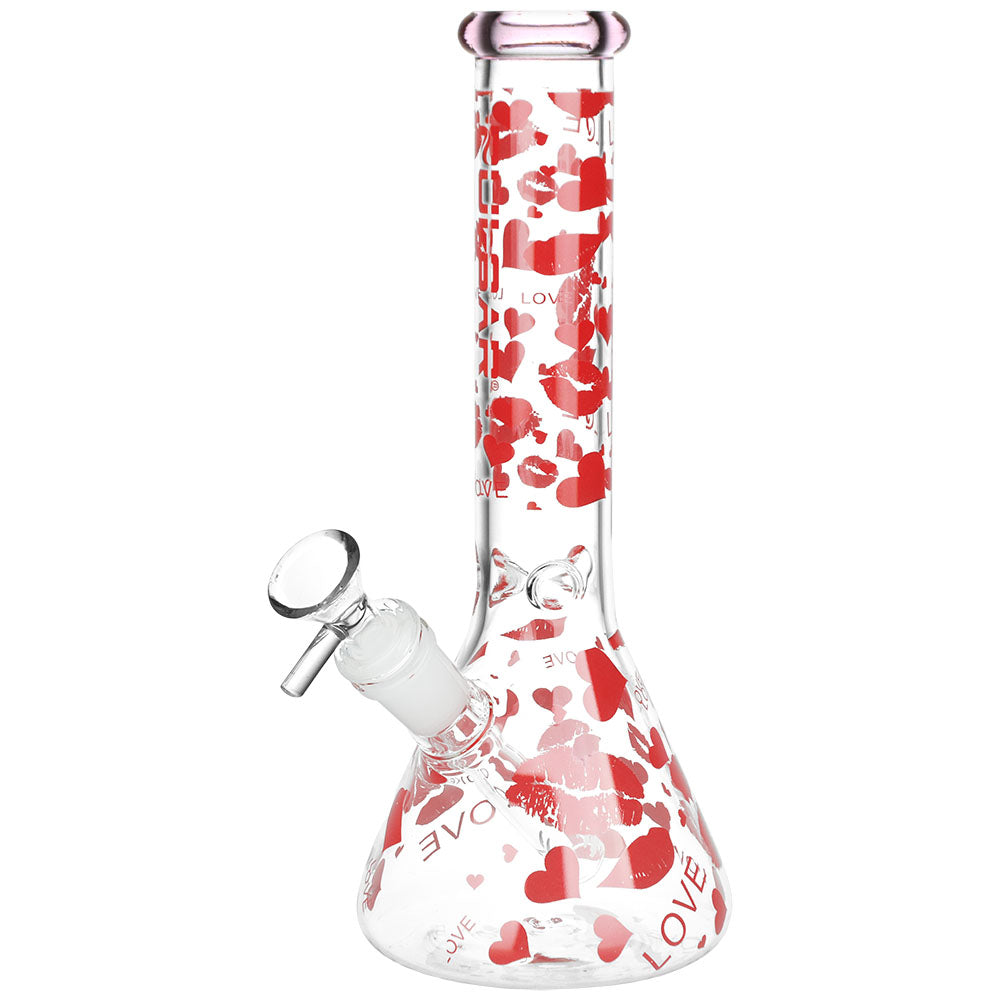 Hearts and Kisses Beaker Bong