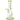 The Jade East 7" Dab Rig is shown in a studio shot, highlighting its clear glass construction and compact size.