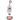 A studio shot of the 12-inch Double Arm Tree Rig, showcasing its clear glass construction and unique branching percolator design.
