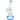 Front view of the 9-inch The Double Charge Rig, a clear glass piece with curved extensions and a rounded base.