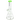 Front view of The Classic Beaker 10" with a green color lip, showcasing its clean glass design against a plain white backdrop.