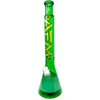 The Quasar Beaker 18" - Green | Milky Green