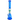 A front view of the 10-inch Tree Perc Beaker, showcasing its blue glass construction and classic beaker shape.