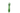 Front view of the Cucumber Man Glass Hand Pipe, a green glass pipe angled slightly against a plain white background.