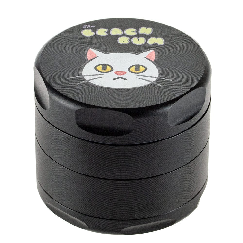 Black Cat 55mm 4-Piece Aluminum Grinder