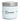 A straight-on view of the Bunker Airtight Stash Jar, featuring a minimalist, cylindrical shape and a reflective surface.