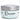 Front view of the Bunker Airtight Stash Jar, a sleek, cylindrical glass container with a secure lid.
