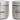A straight-on view of the Bunker Airtight Stash Jar, showcasing its simple, cylindrical shape on a neutral background.