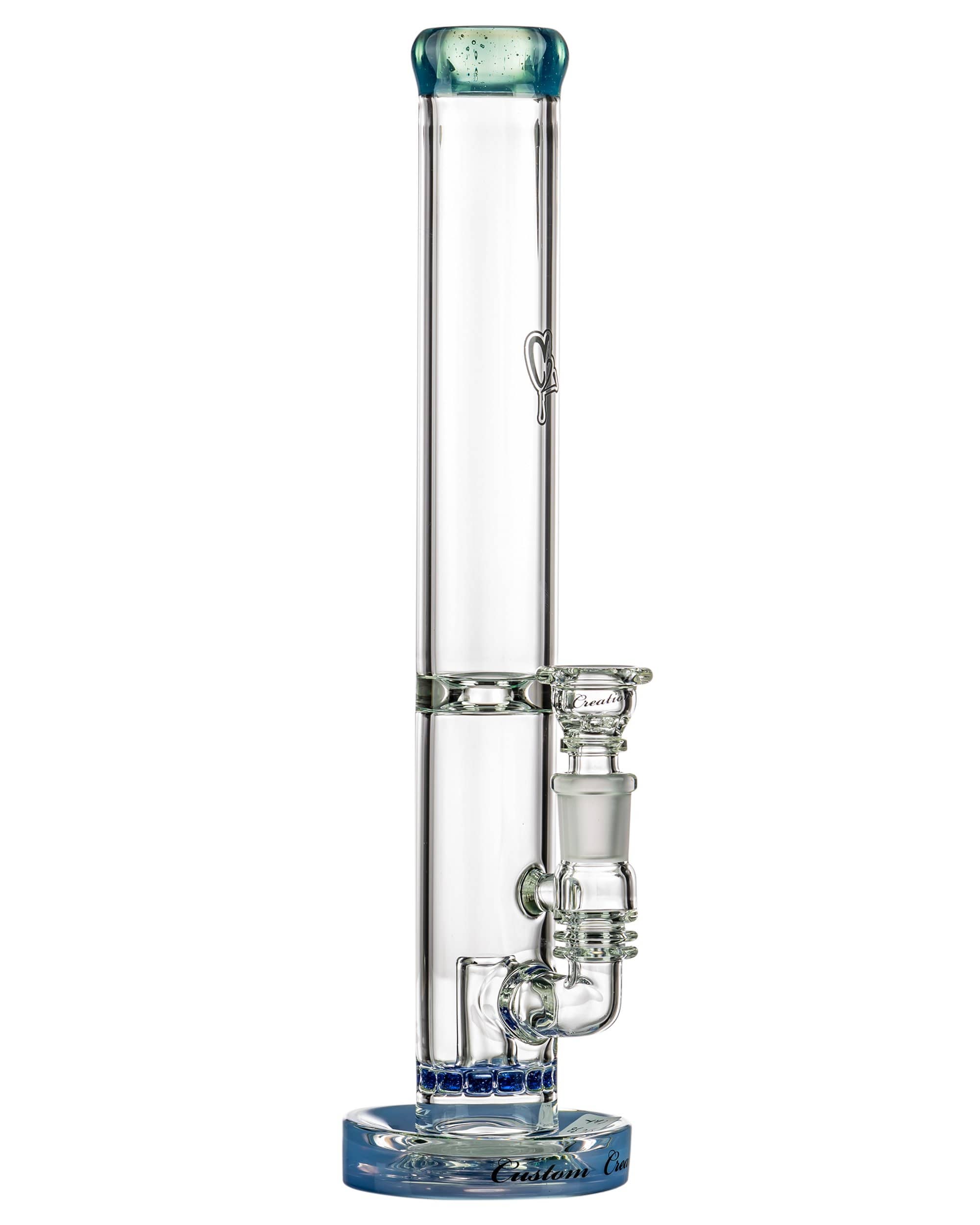 12" 38mm Ratchet Perc Straight Tube