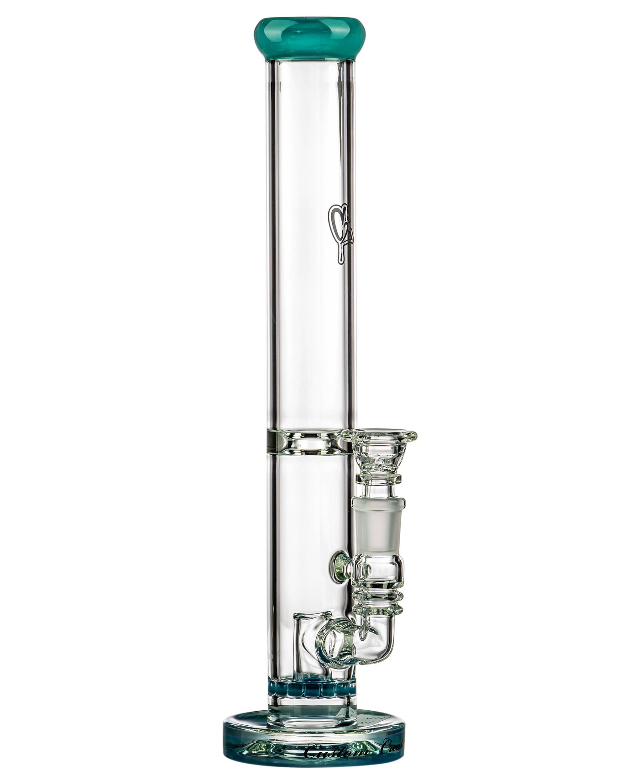 12" 38mm Ratchet Perc Straight Tube