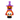 Front view of the Silicone Jack O'Lantern Witch Mini Bong, featuring a pumpkin-shaped design with a purple witch hat.